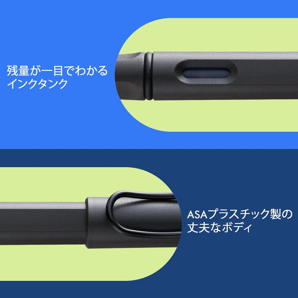 Lamy Safari Umbra Fountain Pen Ergonomic Grip and Polished Steel Nib Size M Perfect for Writing and Calligraphy LAMY T 10 Blue with Ink Cartridge -