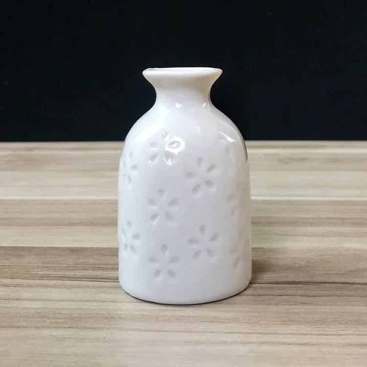 1 шт., мини-керамическая ваза ярких цветов, настольный цветочный горшок, домашняя ароматерапия, цветочная композиция, ваза, гидропоника, украшения для дома, ремесла