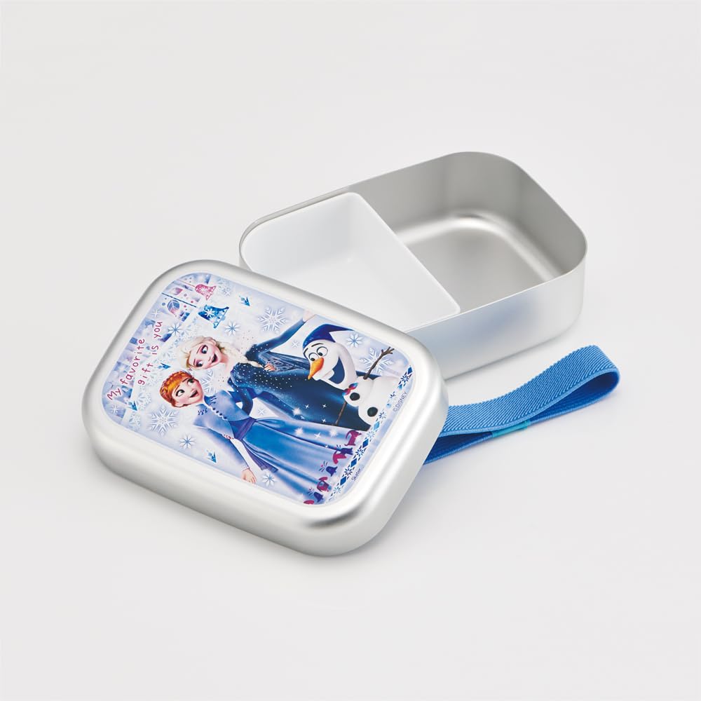 Skater Bento Box Disney Frozen 24 370ml Aluminum Warm Storage Compatible for Children Made In Japan ALB5NV-A