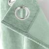1 Rideau Thermique 140 x 260 cm Velvet Vert clair