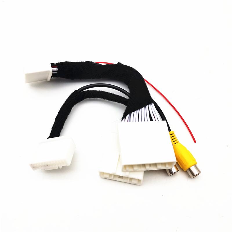 28 контактов кабель передней камеры и 24 контакта кабель задней камеры для Toyota Land Highlander Avalon