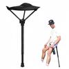 Outdoor Portable Folding Standing and Sitting Cane Mobile Camping One Leg Outdoor Telescoping Outdoor 4 Height Ultra Includes Storage Easy To Short
