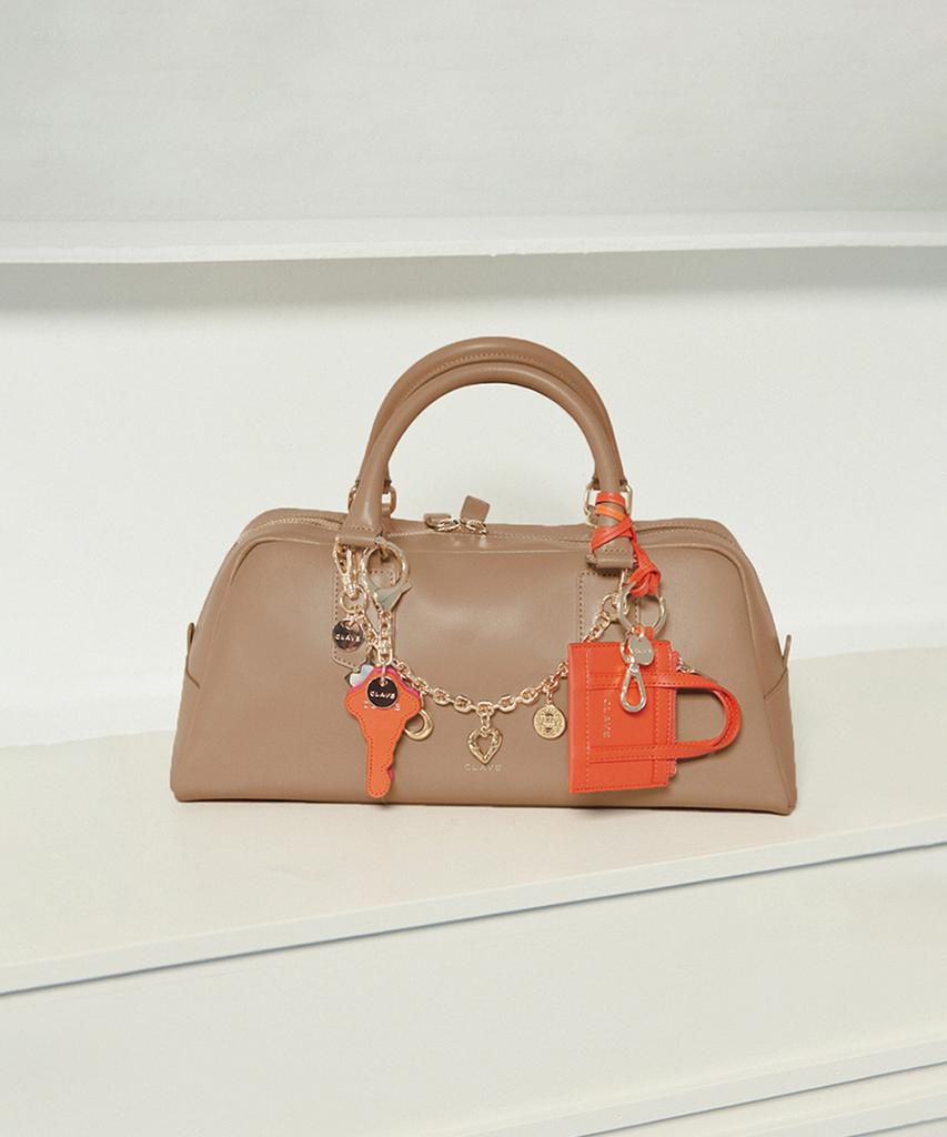 Clave Sabine Beige Tote Bag