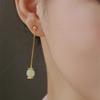 Jewelry Gold Dangle Earrings Chinese Style Jewelry Imitation   Earrings Female Earrings