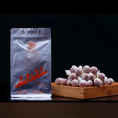 350 г пакетика чая «Жемчуг дракона» Пуэр Туо Чжунхун Инь Коричневый горный спелый чай