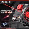 HGLINE 4 в 1 60 м лазерная рулетка 5 м рулетка линейка ЖК-дисплей электронная линейка лазерный дальномер измерительный инструмент