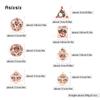 7 шт., металлические кубики с медным драконом, набор твердых металлических многогранных кубиков, подходящий для ролевой игры, настольной игры, карточной игры