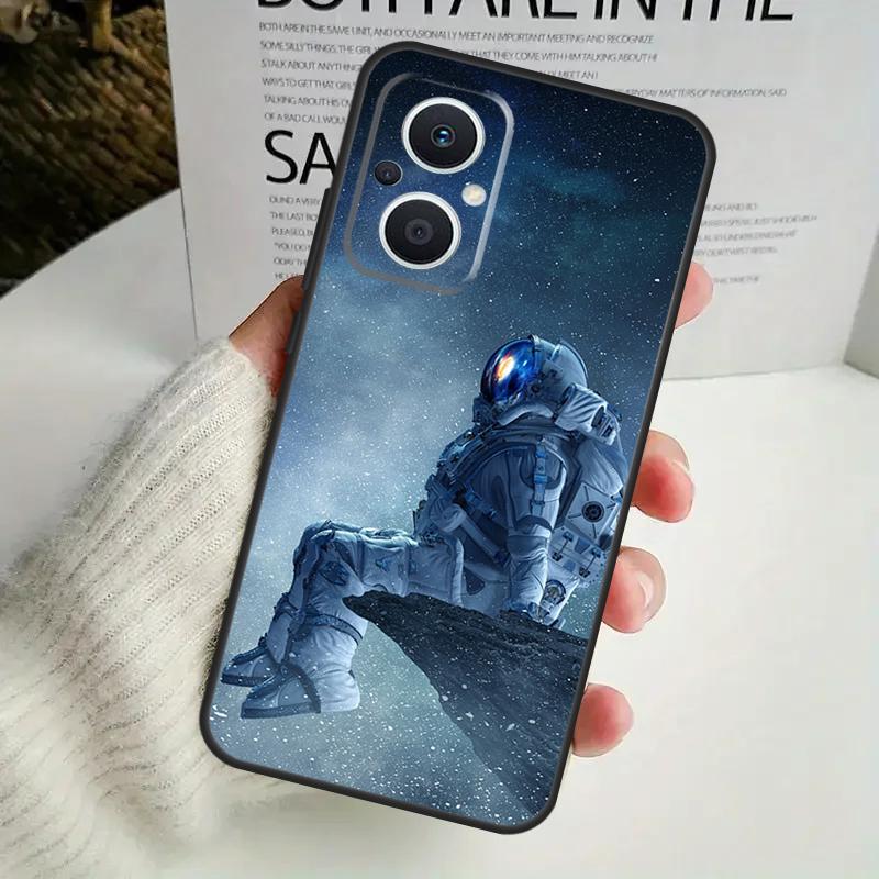 Чехол для телефона с рисунком Астронавт Звезда Космос для OPPO Reno 8T 14F 13 F 12 11 10 14 Pro 7 8 Lite OPPO Find X8 X6 X5 X9 Pro