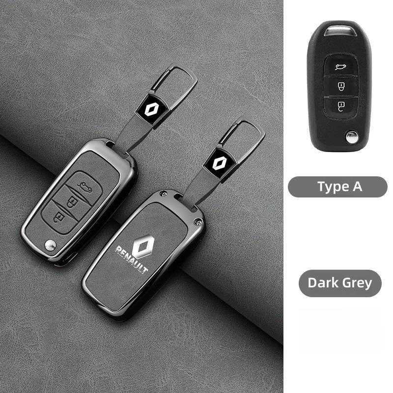 For Renault 2026 New Hub Caps Fashion Car Key Case Cover Shell For Renault Koleos Kadjar Captur Megane Talisman Espace Clio Zoe 