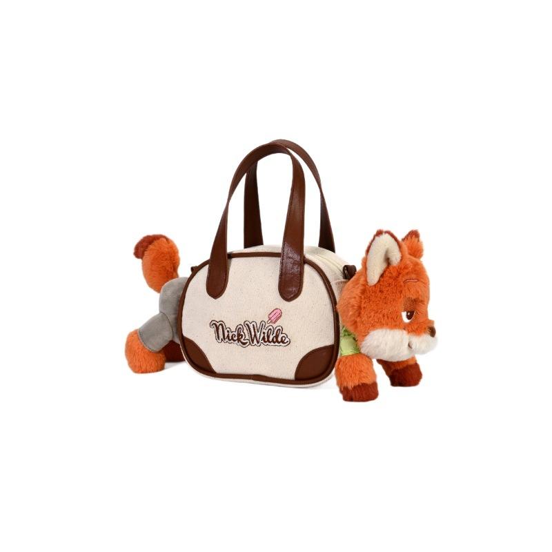Zootopia Nick Wilde Plush Toy Handbag - Cute and Large Capacity 0173 KTB