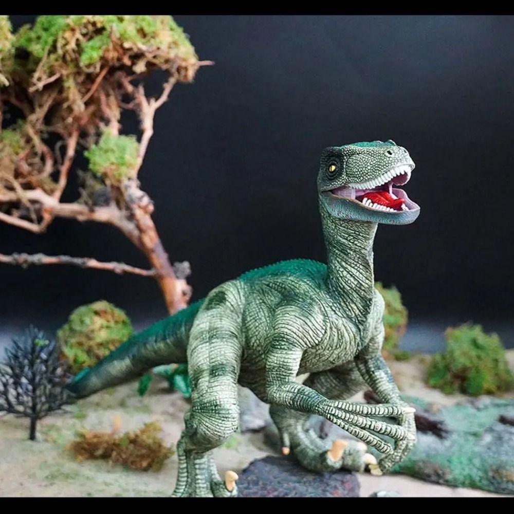 Multiple Sizes Dinosaur Model Rubber Dinosaur Action Figures Tyrannosaurus  Desktop Ornament