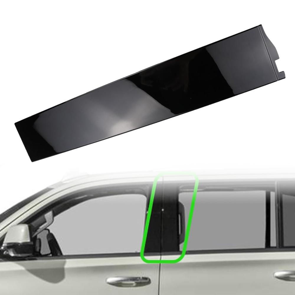 Car Left/Right Side Rear Door B Pillar Window Trim Molding Cover for Chevrolet Suburban GMC Yukon Cadillac Escalade 2015-2018