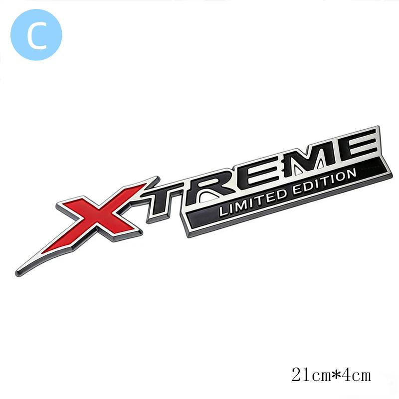 3D XTreme Лимитированная серия ABS Клейкая Наклейка Задняя Часть Кузова Крышка Багажника Клейкий Шильдик для Land Cruiser