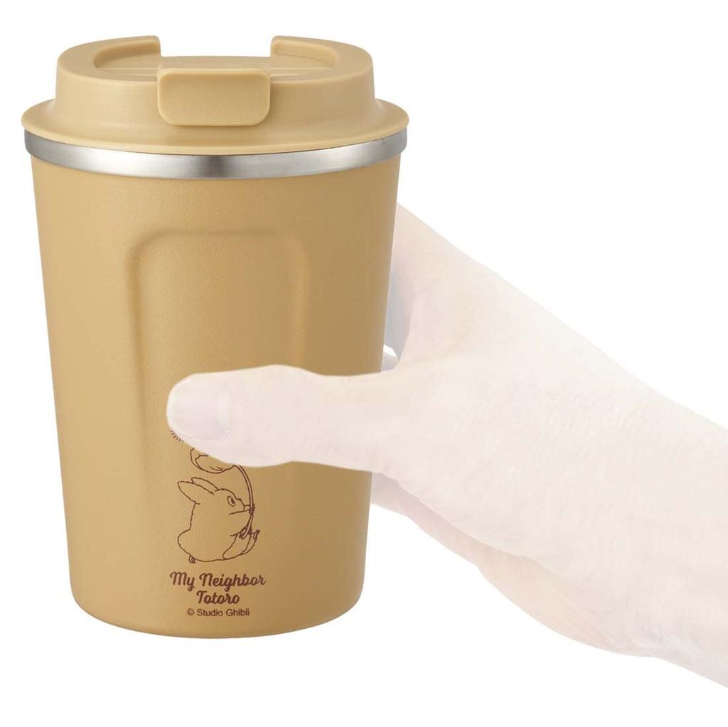 Skater Стакан для кофе 350 мл термоизолированный стакан из нержавеющей стали кружка Мой сосед Тоторо коричневый Studio Ghibli STBC3F-A