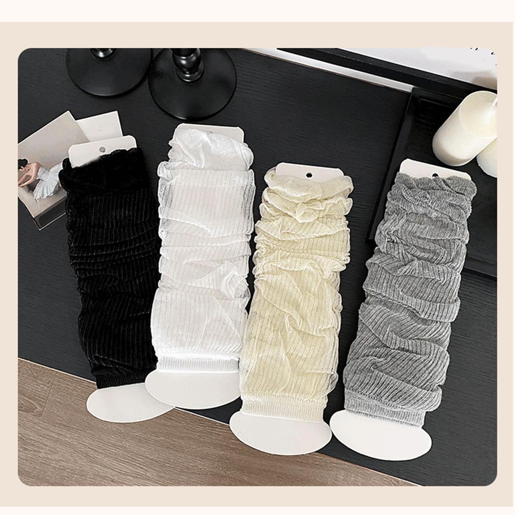 Чехол для носков JK Kids Pile Up Socks, дышащие тонкие носки для девочек, летние женские носки до колена