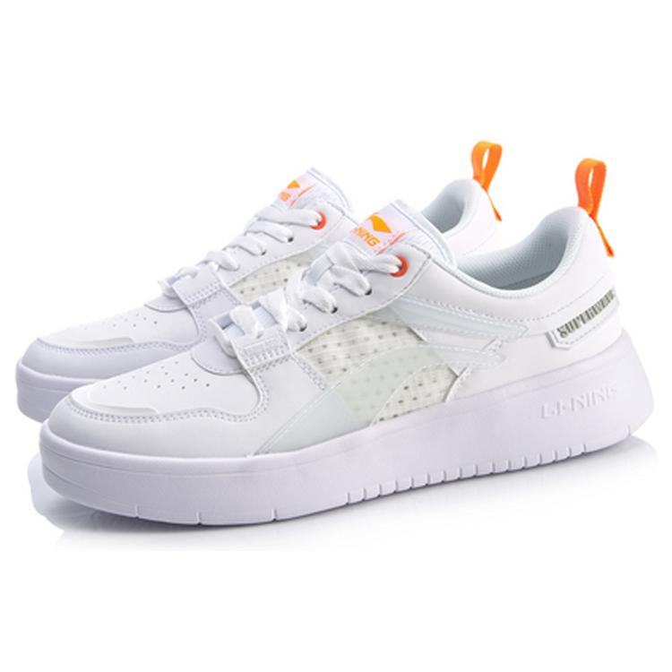 Li Ning Wave Superwave Lite Синтетическая кожа Повседневные Легкие и дышащие Низкие Кеды для скейтборда Мужские AGCQ063-2