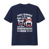 Funny Dance Grandma Granddaughter Ballet Print Casual T Shirt Vintage Washed Slightly Homme Top For Everyday Wear Soft Graphic