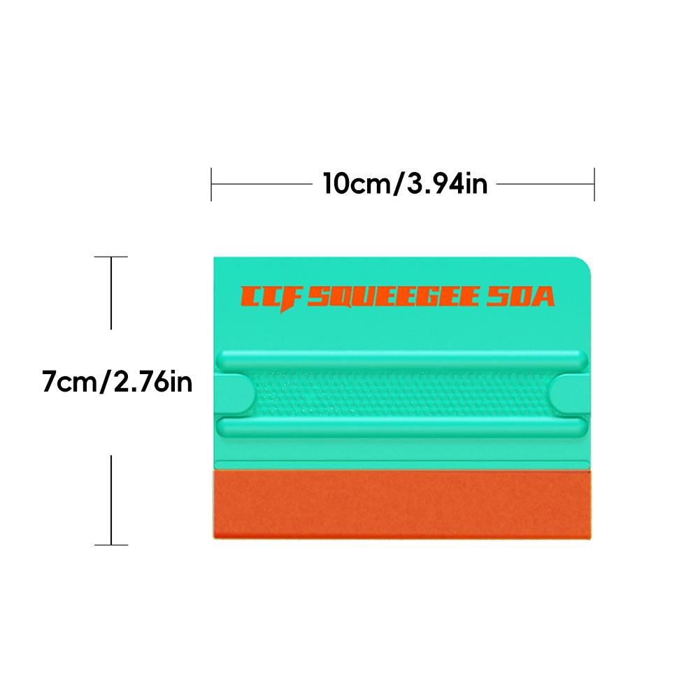 1PC Car Film Squeegee Dual-Blade Magnetic Color Change Film Tucking Edge Sealing Bubble Removal Tool