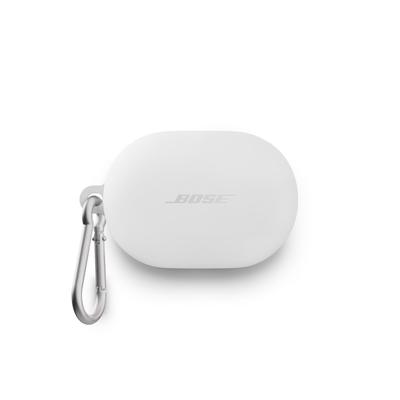 Силиконовый чехол-крышка для наушников Bose QuietComfort Earbuds, White Smoke
