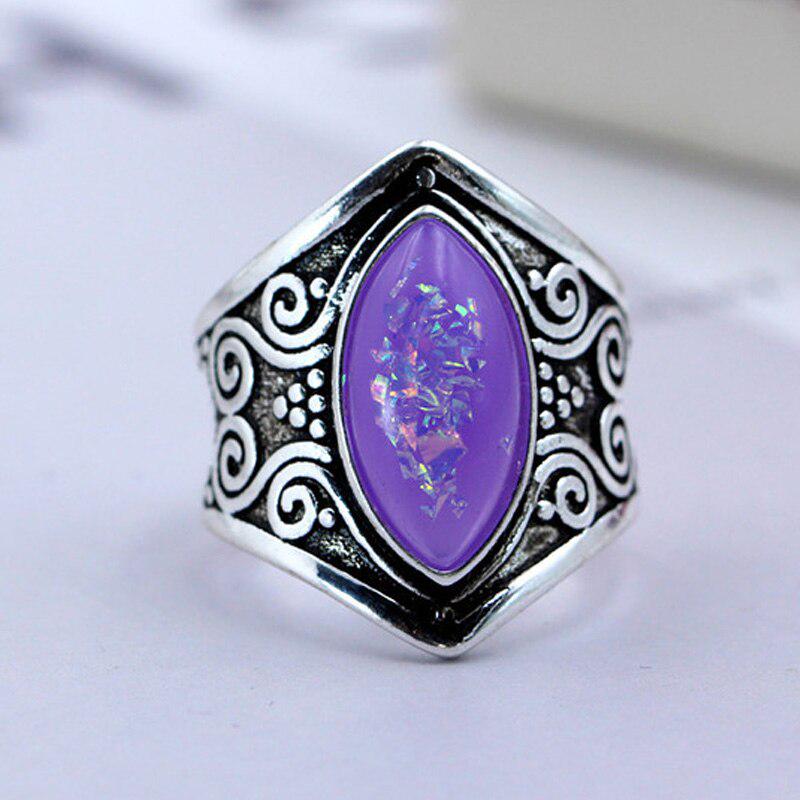 POMOiii Винтажные кольца с лунным камнем для мужчин и женщин, ювелирное кольцо, оптовая продажа, ювелирные изделия на годовщину, подарок