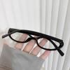 Овальная оправа Y2K Retro Anti-Blue Light Glasses Sweet Cool Girls Black Glasses Vintage Simple Women Eye Protection Glasses