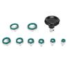 8Pcs Adjustable Size Watch Back Remover Rubber Material Shell Opening Tool  Watchmaker Work
