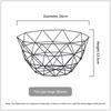Корзина для фруктов, контейнер, чаша, металлическая проволочная корзина, кухонная стойка, держатель для хранения на столе, чаша, поднос для фруктов, хранилище для овощей, слив для овощей