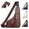 Men's Crossbody Shoulder Sling Bag Chest Pack Casual Daypack Satchel for Hiking Travel