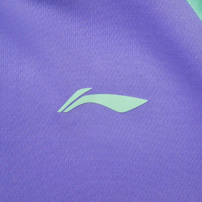 Серия для настольного тенниса Li Ning Удобная Простая Универсальная Логотип спортивного бренда Быстросохнущая Футболка с коротким рукавом Унисекс Топы AAYV117-3