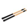 1 Pair of Bamboo Drumsticks Jazz Drum Stick Rods Percussion Instrument Accessories Black