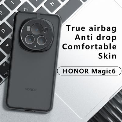 Чехол Armor для Huawei Honor Magic 6 Pro 6Lite 5G Чехол Роскошный акриловый матовый прозрачный противоударный бампер для Honor Magic 6Pro 6Lite Magic5 Pro
