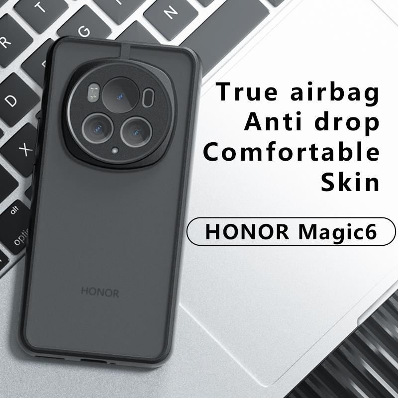 Акриловый противоударный прозрачный чехол для телефона Honor Magic 6 Pro 6 Lite Magic 5 Pro Honor X9B, жесткая защитная задняя крышка, бампер