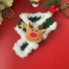 Christmas Knitted Scarf Party Dress up,Cute, Holiday Pet Winter Neck Warmer Dog for