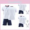 Домашний спортивный комплект Англия Удобный полиэстер для мальчиков и девочек