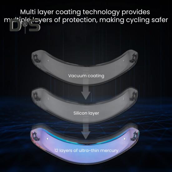 Козырек для мотоциклетного шлема FF808, защитный от ультрафиолета, универсальный шлем для езды на велосипеде, сменный защитный щиток для линз, аксессуары для шлема