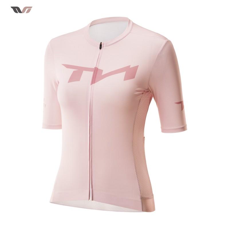 ROCKBROS Womens Short Sleeve Cycling Jersey Summer UV Protection Quick Dry Mountain Road Bike Top