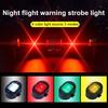 Широкое применение Задний фонарь Мини Прочный Чрезвычайно Яркий Дрон Ночной Летающий Стробоскоп Лампа