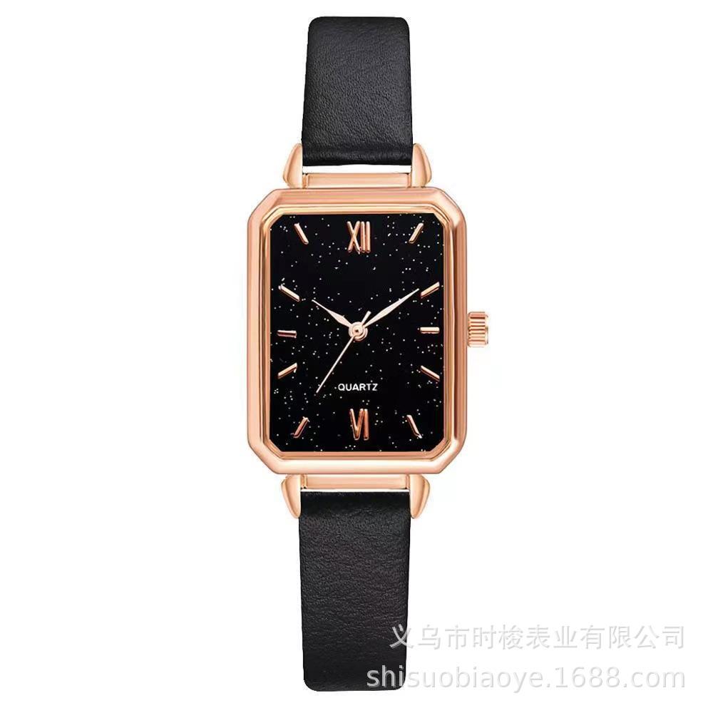 Лучшие брендовые женские часы, модные прямоугольные женские кварцевые часы с зеленым циферблатом, простые роскошные подарочные часы