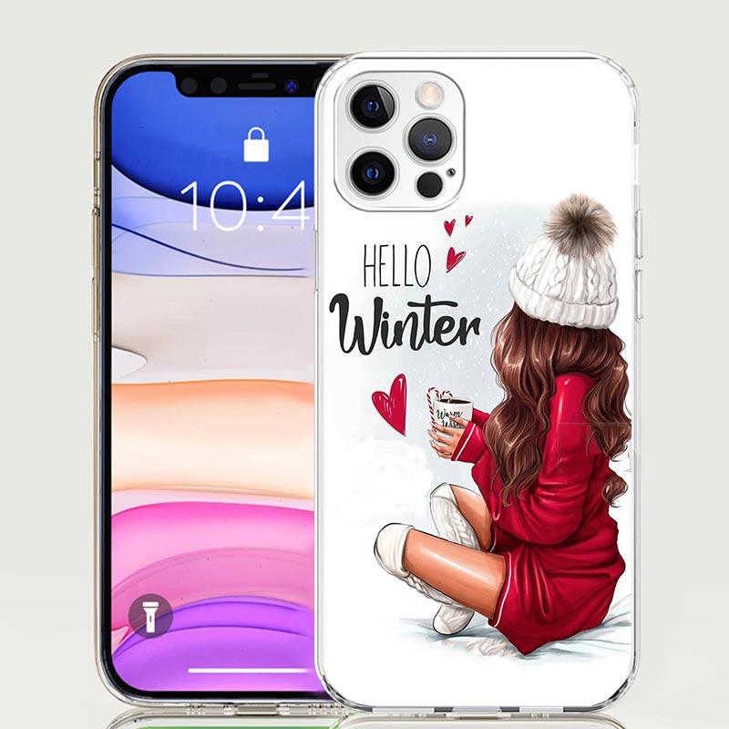 Girl Boss Female Coffee Case Phone Cover for Apple iphone 17 Air 16 15 14 13 Mini 12 11 Pro Max 16E 7 Plus 8 + SE 2020 Trend Fun
