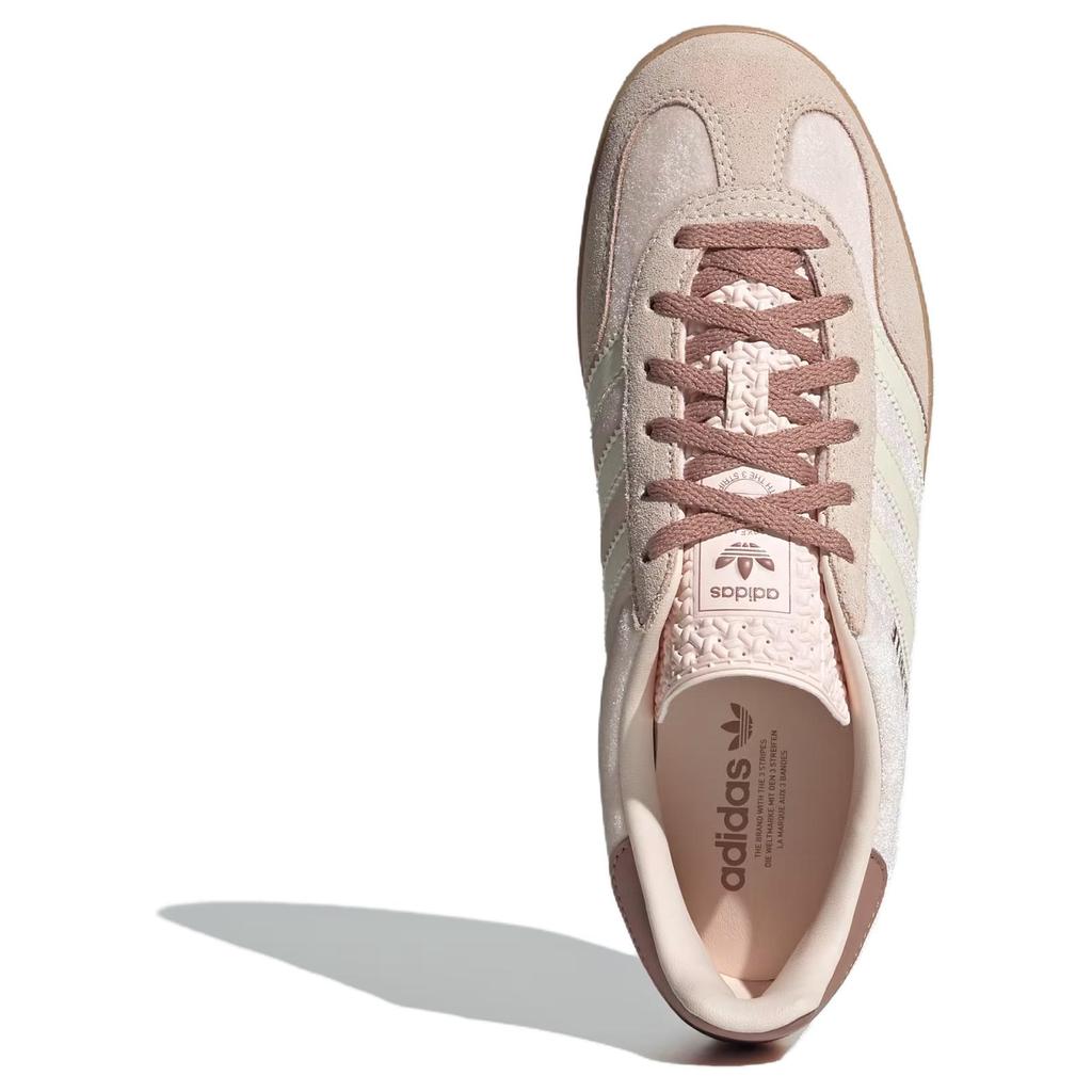 adidas Кроссовки женские Gazelle Indoor Wonder Quartz Velvet Pink Warm-Clay Gum JR0232