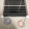 120 Volt Easy To Install Electric Floating Floor Heating System Black Floor Heating Mat Kits Wiring Completed