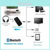 Высококачественный Беспроводной Bluetooth Аудио Передатчик и Приемник с Универсальным 3,5-мм RCA Адаптером