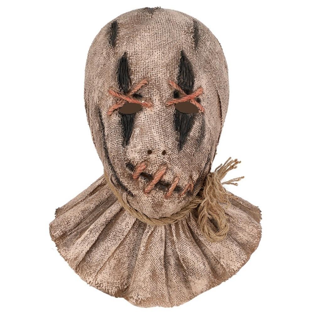 Party Props Zombie Head Covering Cosplay Halloween Mask Creative Scarecrow Headgear Masquerade
