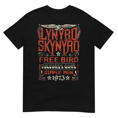 Lynyrd Skynyrd - Free Bird Tuesday's Gone Simple Man Футболка с песнями