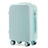 24-Inch Durable Leather Suitcase with Universal Wheels for Men & Women
