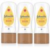 Johnsons Baby Oil Gel Shea & Cocoa Butter 6.5oz (3 Pack) by Johnson's