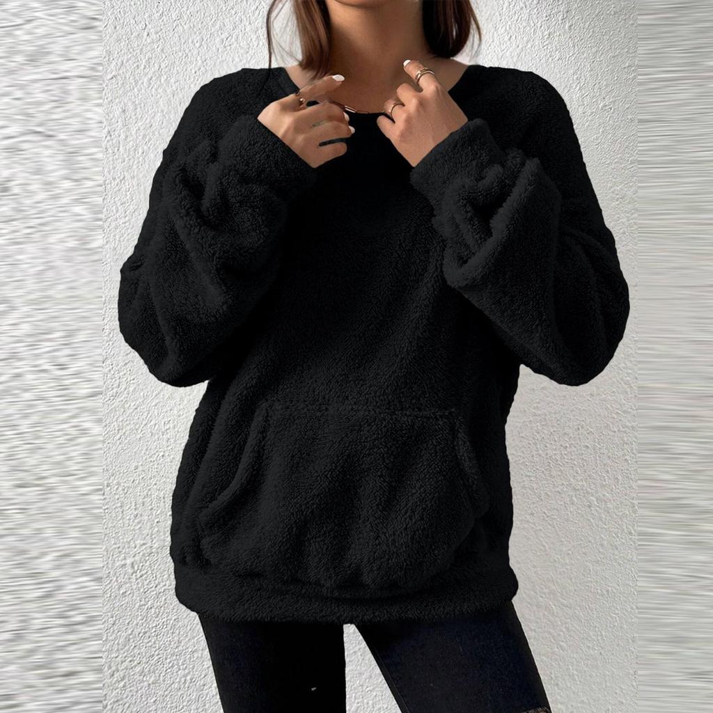 Womens Oversized Hoodies Fleece Sweatshirts Fall Fashion 2025 Pullover Sweaters Winter Clothes