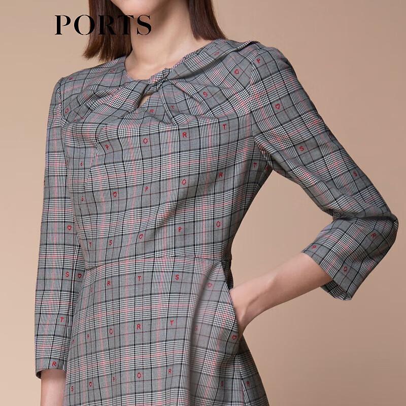 Ports Женское осенне-зимнее элегантное миди-платье