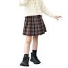 Девичья плиссированная клетчатая юбка в корейском стиле для осени/зимы