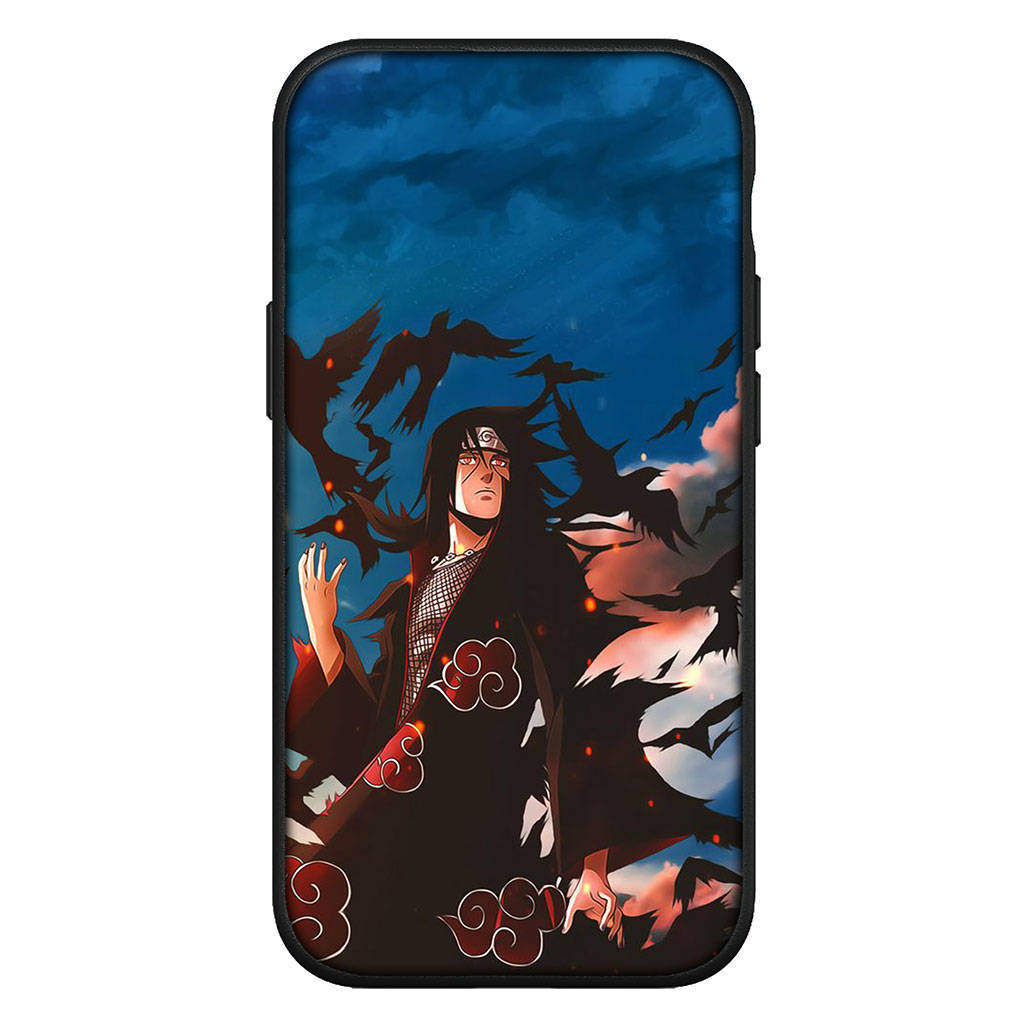 Для iPhone 16 15 Xiaomi Redmi Note 14 13 12 11 Pro Max 16e Samsung Galaxy S25 S24 S23 Moto OPPO Huawei Comics Наруто Итачи Учиха Акацуки чехол для телефона